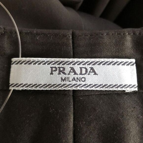 Prada Pants Size 36 S Women's - Black Full Length - Picture 3 of 7